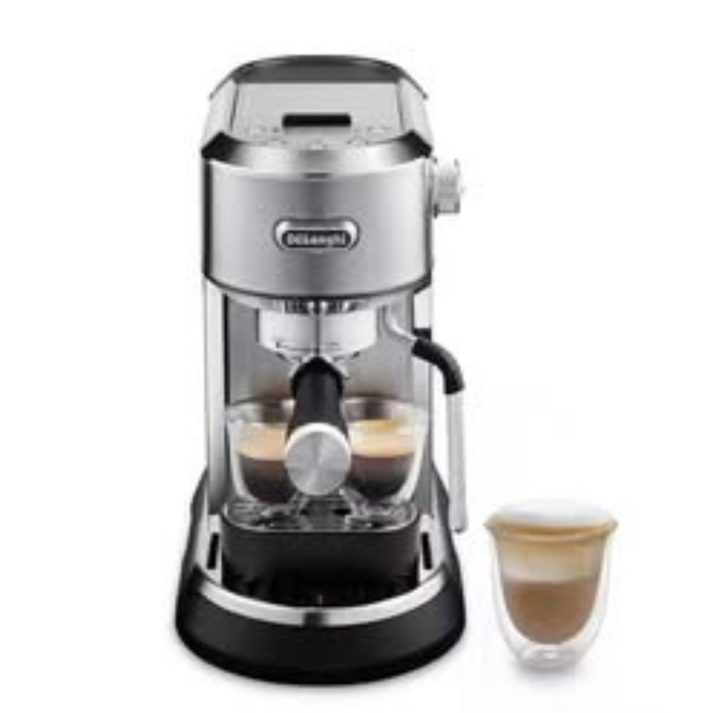 De'Longhi Stainless Steel Espresso Machine - Silver